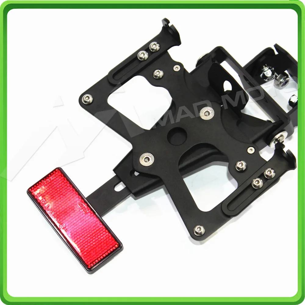 For Kawasaki Z 1000 Z1000 2014-2015 Motorcycle Accessories Adjustable Fender Plate Bracket License Plate Holder (5)