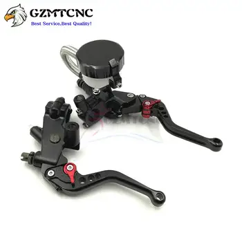 7/8" 22MM CNC Motorcycle Clutch Brake Cylinder Reservoir Levers Master Pump for HONDA CB 600 900 CBR 600RR 1000RR VTX Universal
7/8" 22MM CNC Motorcycle Clutch Brake Cylinder Reservoir Levers Master Pump for HONDA CB 600 900 CBR 600RR 1000RR VTX Universal