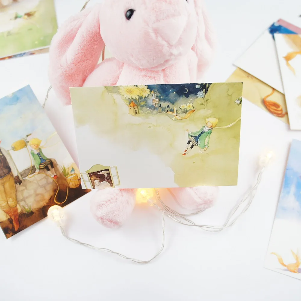Cute 20pcs 10 Style fairy tale little prince Design card multi-use as Scrapbooking party invitation DIY gift card message
Cute 20pcs 10 Style fairy tale little prince Design card multi-use as Scrapbooking party invitation DIY gift card message