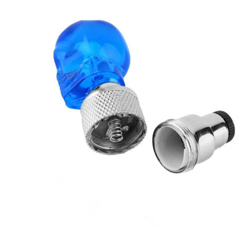 2pcs Skull Shape Valve Cap LED bike Light Wheel Tyre Lamp for Car Motorbike Bike bicycle lights led fahrrad licht #4S21 (8)