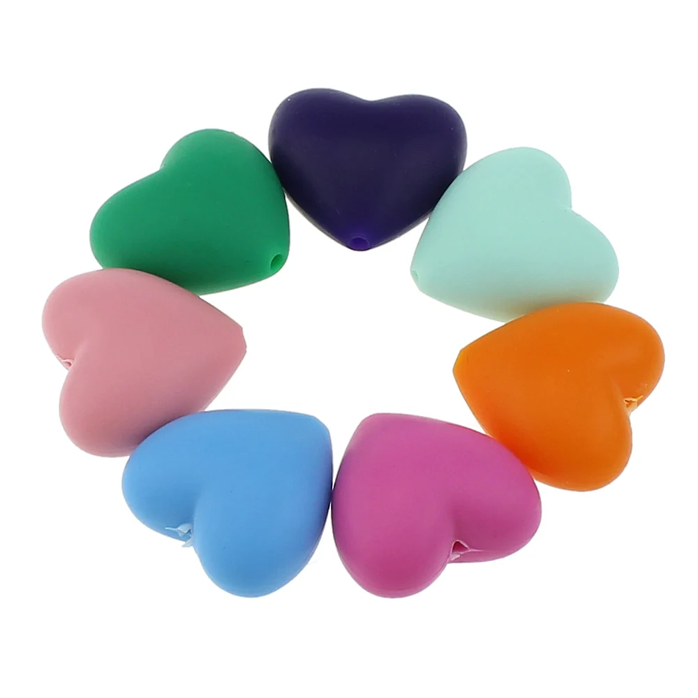 Silicone Beads Western Jewelry Heart FDA approval 20x19x12mm, Hole:Approx 2mm, 100PCs/Bag, Sold By Bag
Silicone Beads Western Jewelry Heart FDA approval 20x19x12mm, Hole:Approx 2mm, 100PCs/Bag, Sold By Bag