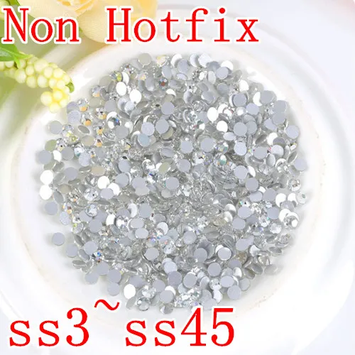 10Bags/Lot Crystal Clear Color Non Hotfix 2028 Flatback Rhinestones SS3 SS4 SS5 SS6 SS10 SS12 SS16 SS20 S30 SS34 SS40
10Bags/Lot Crystal Clear Color Non Hotfix 2028 Flatback Rhinestones SS3 SS4 SS5 SS6 SS10 SS12 SS16 SS20 S30 SS34 SS40