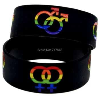 300pcs Boy and Girl Gender Logo Pride wristband silicone bracelets free shipping by FEDEX A
300pcs Boy and Girl Gender Logo Pride wristband silicone bracelets free shipping by FEDEX A