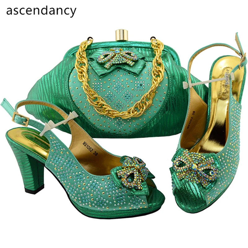 Water Green Color Matching Italian Shoe and Bag Set Italian Shoes and Bags To Match Shoes with Bag Set Party Shoes and Bag Sets
Water Green Color Matching Italian Shoe and Bag Set Italian Shoes and Bags To Match Shoes with Bag Set Party Shoes and Bag Sets