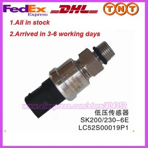 

LC52S00019P1 Excavator SK200-6 SK200-8 SK250-8 low pressure sensor