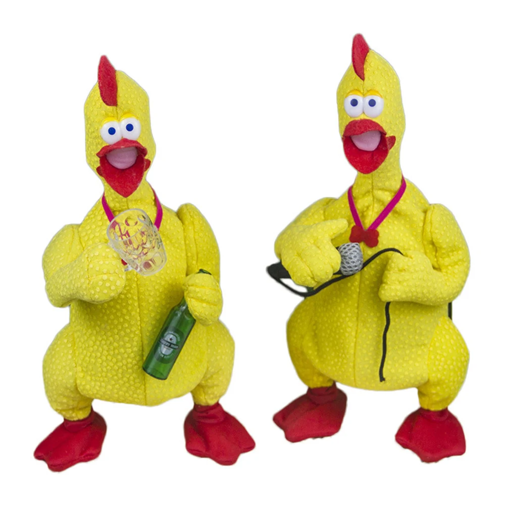 Dolls Electronic 31cm Lovely Talking Chicken Sound Speak Record Repeat Sing Beer Microphone Chicken Stuffed Lol Dolls Plush Toys
Dolls Electronic 31cm Lovely Talking Chicken Sound Speak Record Repeat Sing Beer Microphone Chicken Stuffed Lol Dolls Plush Toys