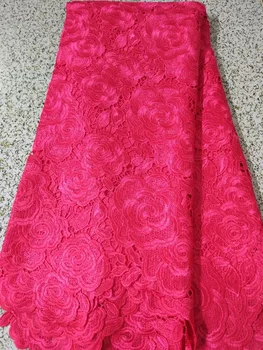 5Yards/pc Nice looking fuchsia flower african water soluble lace embroidery french guipure lace for dressing LE21-1
5Yards/pc Nice looking fuchsia flower african water soluble lace embroidery french guipure lace for dressing LE21-1