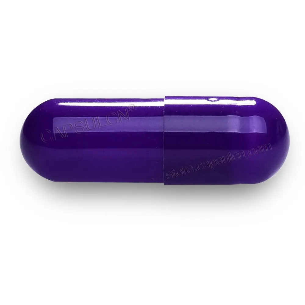 5000 pcs/Carton Size 00 Empty Gelatin Joined Purple Capsules For Capsule Filler Machines
5000 pcs/Carton Size 00 Empty Gelatin Joined Purple Capsules For Capsule Filler Machines