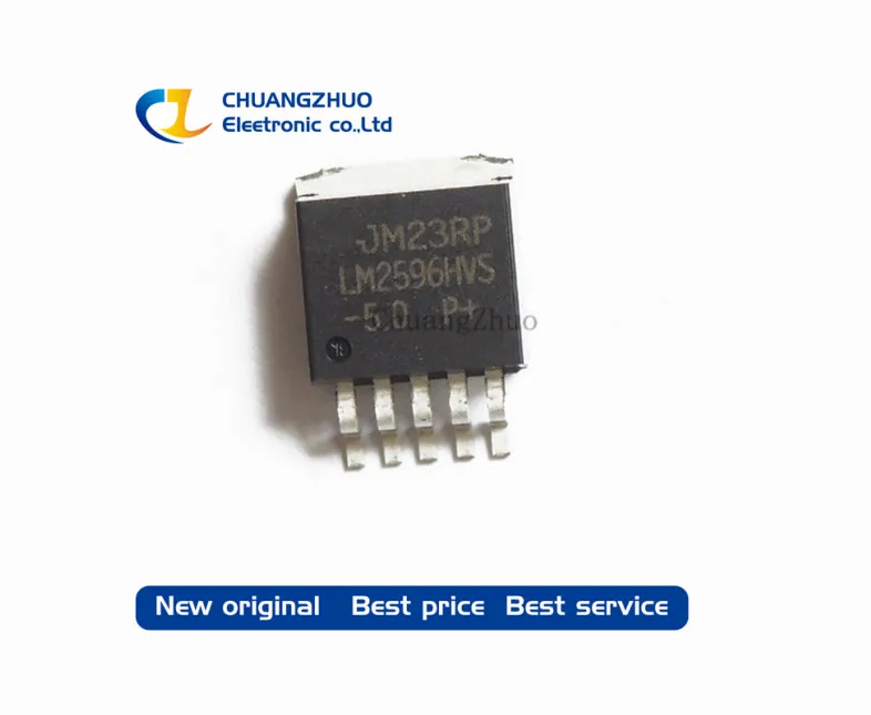 10PCS New LM2596HVS-5.0 LM2596HVS TO263-5