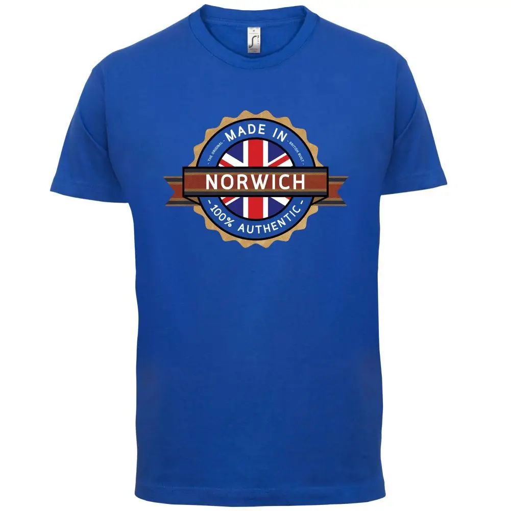 Made In NORWICH Mens T-Shirt - Town / City - 13 Colours Print T Shirt Mens Short Sleeve Hot Tops Tshirt Homme
Made In NORWICH Mens T-Shirt - Town / City - 13 Colours Print T Shirt Mens Short Sleeve Hot Tops Tshirt Homme