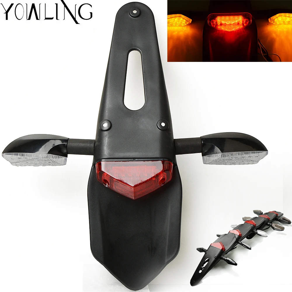 Motorcycle Trial Bike LED Brake Stop Rear Tail Light Refit Back Lamp Moto Accessories CRF450R CRF230F YZ250F KX450F RMZ450
Motorcycle Trial Bike LED Brake Stop Rear Tail Light Refit Back Lamp Moto Accessories CRF450R CRF230F YZ250F KX450F RMZ450