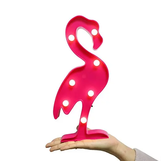 Fiesta Tropical Plastic Flamingo Marquee Light, LED Baby Night Light, Romantic Dim Mood Lamp 2AA Battery Operated, Wall Decor
Fiesta Tropical Plastic Flamingo Marquee Light, LED Baby Night Light, Romantic Dim Mood Lamp 2AA Battery Operated, Wall Decor