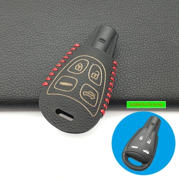 Fashion New Style 100% Leather Case Cover Fob Holder Car Key Suitable for Saab 9-3 9-5 93 95 4 Buttons Remote Protective Shell
Fashion New Style 100% Leather Case Cover Fob Holder Car Key Suitable for Saab 9-3 9-5 93 95 4 Buttons Remote Protective Shell