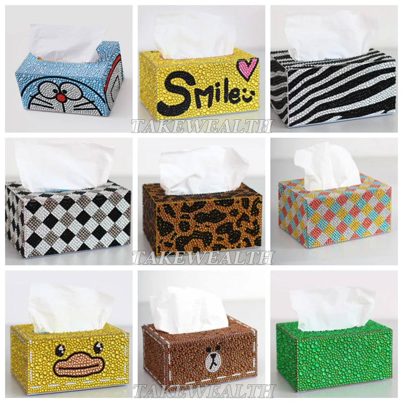 Three-dimensional handmade art cosmetic tissue dispenser Children's DIY puzzle cartoon diamond painting Home tissue box a144
Three-dimensional handmade art cosmetic tissue dispenser Children's DIY puzzle cartoon diamond painting Home tissue box a144