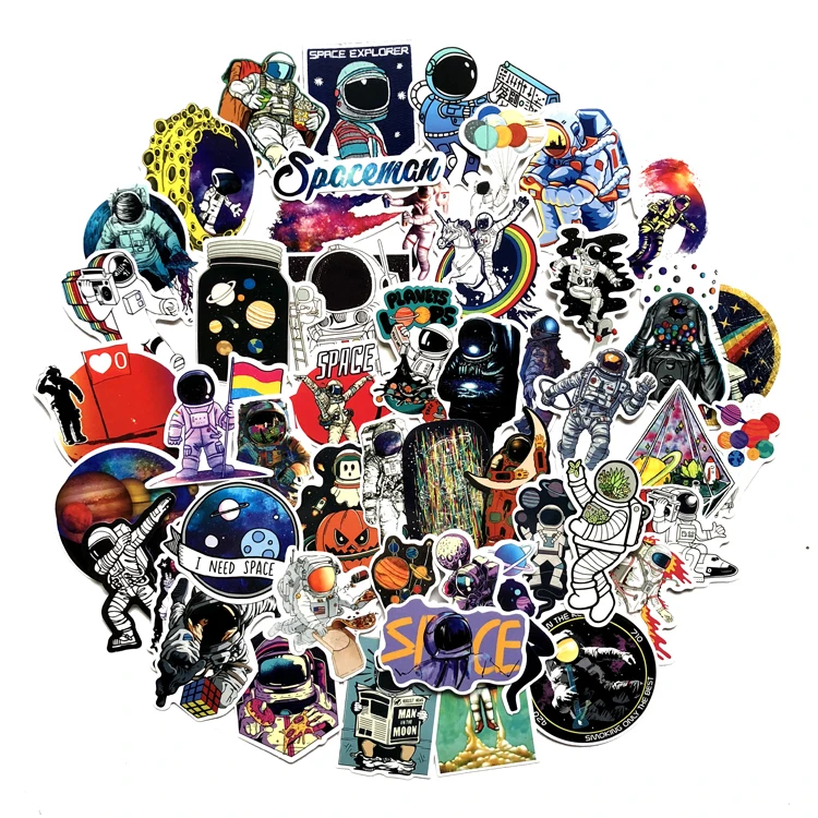 50pcs/lot Astronaut universe Stickers Classic Japan Anime Sticker Modern Popular Laptop Luggage Car Skateboard Phone
50pcs/lot Astronaut universe Stickers Classic Japan Anime Sticker Modern Popular Laptop Luggage Car Skateboard Phone