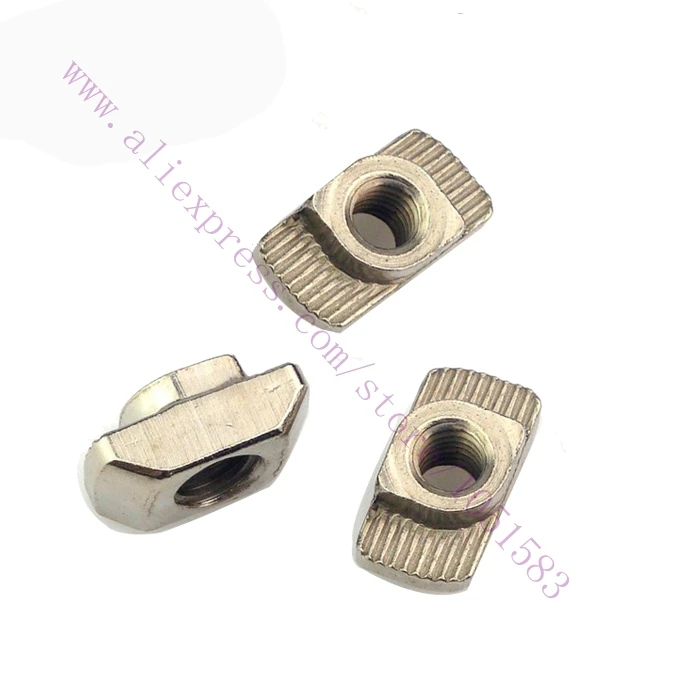 60pcs/lot 2020 aluminum profiles T Slot nuts m3, m4 or m5 Hamer-head nuts for 3D Printer
60pcs/lot 2020 aluminum profiles T Slot nuts m3, m4 or m5 Hamer-head nuts for 3D Printer