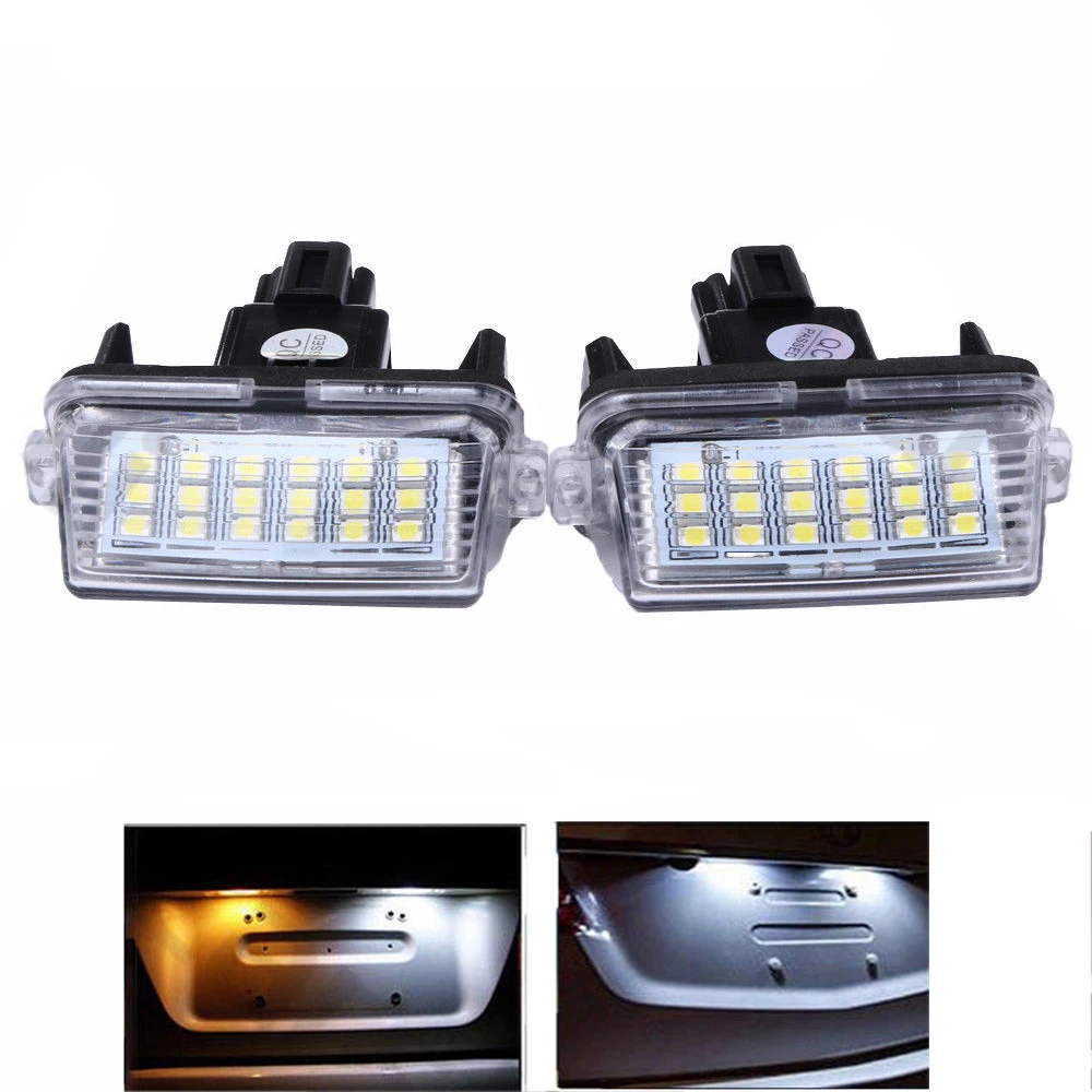 2 PCS 18 LED License Plate Light Kit Canbus for Toyota Camry Yaris Corolla Avensis
2 PCS 18 LED License Plate Light Kit Canbus for Toyota Camry Yaris Corolla Avensis