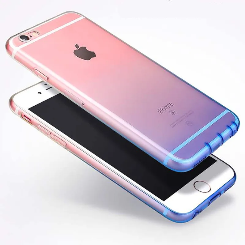 Translucent Case For iphone 5se 5s 5 6s 6 7 8 plus x 10 Silicone Soft Thin Gradient Pink Blue Cover Shell For iphone xs max
Translucent Case For iphone 5se 5s 5 6s 6 7 8 plus x 10 Silicone Soft Thin Gradient Pink Blue Cover Shell For iphone xs max