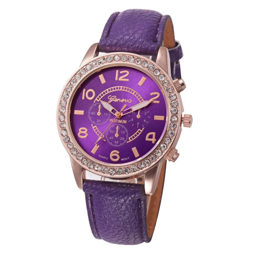 Фото Лидер продаж новые модные женские часы высокого качества роскошные со стразами