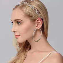 2018 Top Popular Earrings With Rhinestone Circle Earrings Simple Earrings Big Circle Gold Color Hoop Earrings For Women
2018 Top Popular Earrings With Rhinestone Circle Earrings Simple Earrings Big Circle Gold Color Hoop Earrings For Women