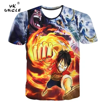 YK UNCLE Brand One Piece T Shirt Men T-shirt Funny Monkey D. Luffy 3D Printing T Shirts O-neck Clothing Mens Anime Tee Shirt
YK UNCLE Brand One Piece T Shirt Men T-shirt Funny Monkey D. Luffy 3D Printing T Shirts O-neck Clothing Mens Anime Tee Shirt