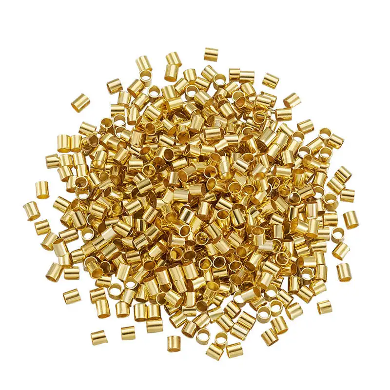 900pcs/10g 2MM Brass Tube Crimp Beads Cord Cover Tips Bead Spacer for Jewelry Making DIY Bracelet Necklace 2x2mm Hole 1.5mm
900pcs/10g 2MM Brass Tube Crimp Beads Cord Cover Tips Bead Spacer for Jewelry Making DIY Bracelet Necklace 2x2mm Hole 1.5mm