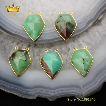 5pcs Natural Australian Stones Faceted Pentagon Shape Charms Double Connectors Pendants Beading Necklace Wholesale Bulk HS14
5pcs Natural Australian Stones Faceted Pentagon Shape Charms Double Connectors Pendants Beading Necklace Wholesale Bulk HS14