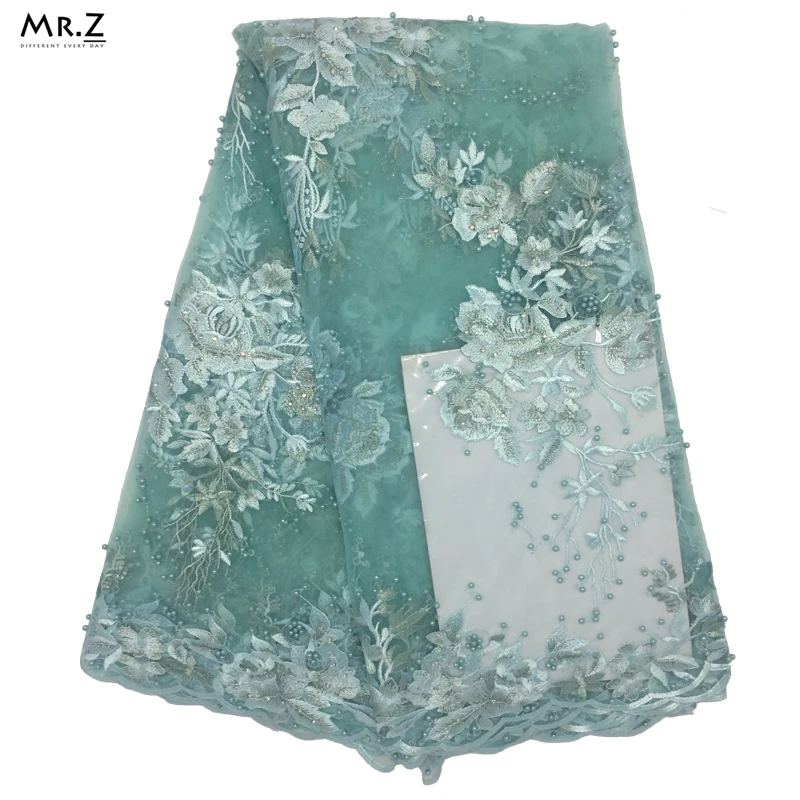 Mr.Z African Lace Fabric 2019 Embroidered Nigerian Beaded Laces Fabric.High Quality Tulle French Lace Fabric For Women
Mr.Z African Lace Fabric 2019 Embroidered Nigerian Beaded Laces Fabric.High Quality Tulle French Lace Fabric For Women