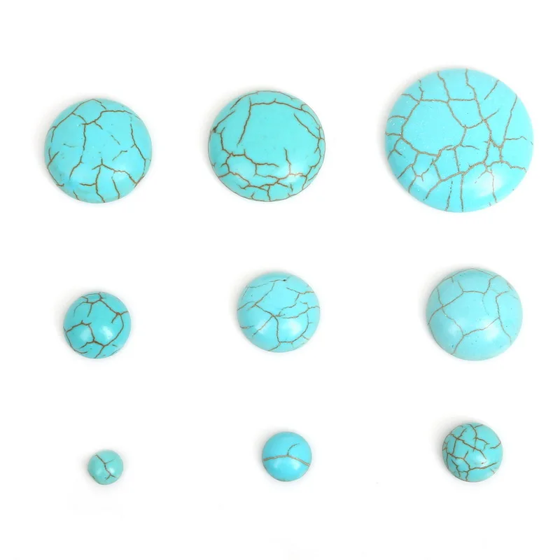 6-25mm half round flat back Synthetic Blue/White Howlite Stone Dome Cabochons Beads Findings for DIY Jewelry Making
6-25mm half round flat back Synthetic Blue/White Howlite Stone Dome Cabochons Beads Findings for DIY Jewelry Making
