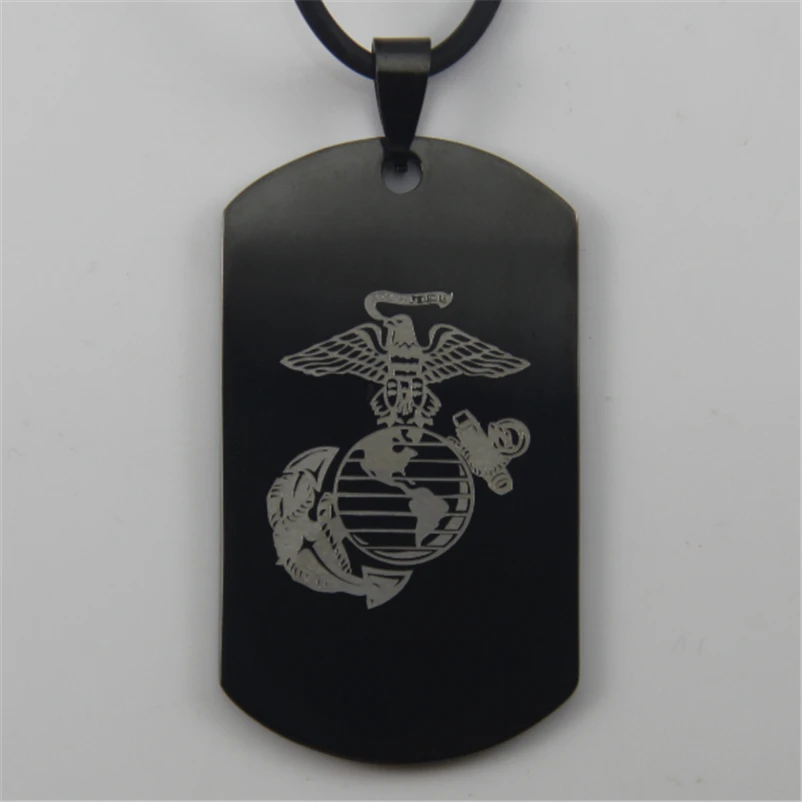 Free Shipping YGK JEWELRY Hot Saless Black Plating Color USMC Marines Design Stainless Steel Dog Tag Pendant
Free Shipping YGK JEWELRY Hot Saless Black Plating Color USMC Marines Design Stainless Steel Dog Tag Pendant
