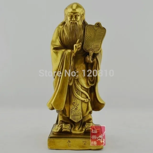 Free Shipping statue of the founder Taoism copper ornaments Laojun evil feng shui bronze
Free Shipping statue of the founder Taoism copper ornaments Laojun evil feng shui bronze