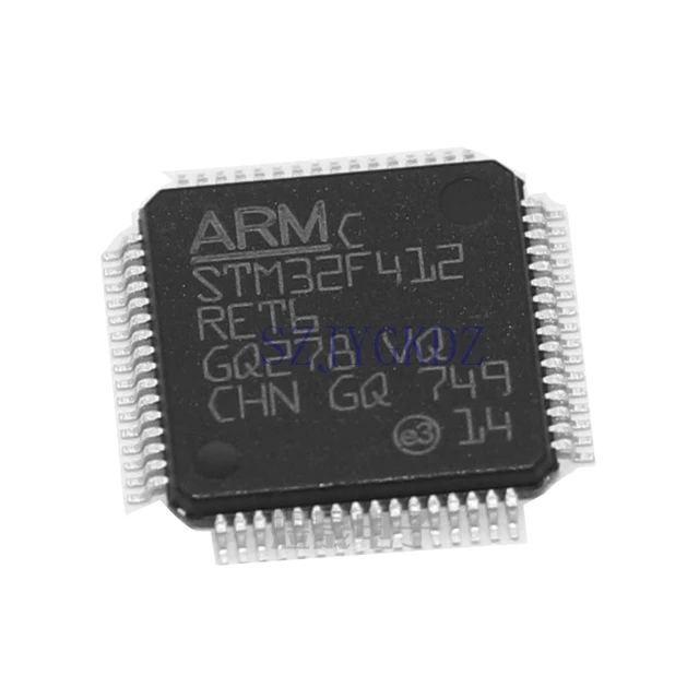 Stm32f412 Stm32f Mcu 32-bit Arm Cortex M4 Risc 512kb Flash 3.3v Lqfp64 Stm32f412ret6
Stm32f412 Stm32f Mcu 32-bit Arm Cortex M4 Risc 512kb Flash 3.3v Lqfp64 Stm32f412ret6