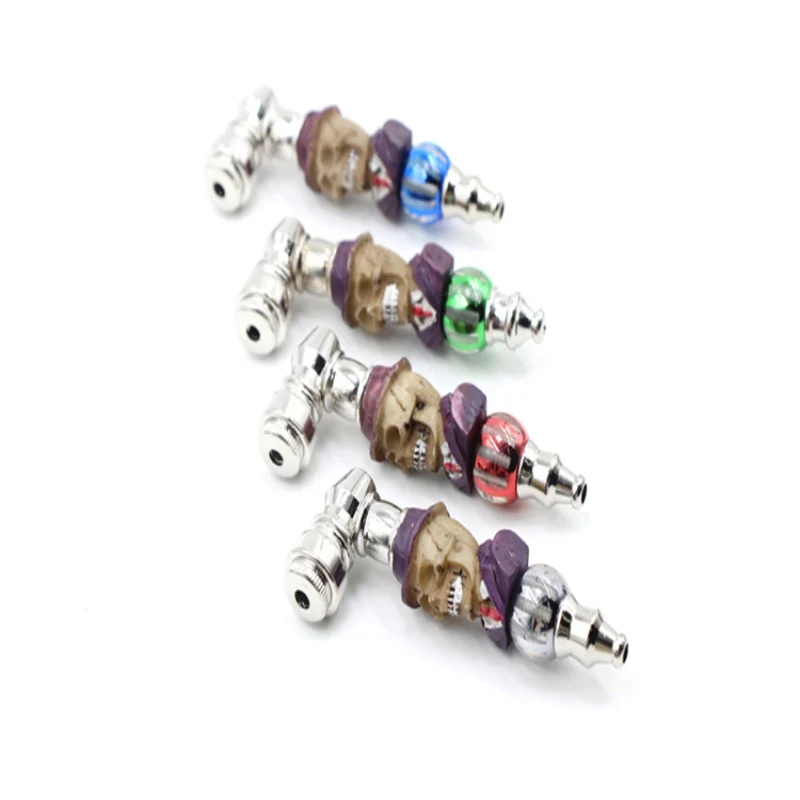Metal Smoking Pipe Tobacco Pipe Cool Skull Head Cigarette Container Herb Grinder Mesh Filter Removable component Accessories
Metal Smoking Pipe Tobacco Pipe Cool Skull Head Cigarette Container Herb Grinder Mesh Filter Removable component Accessories