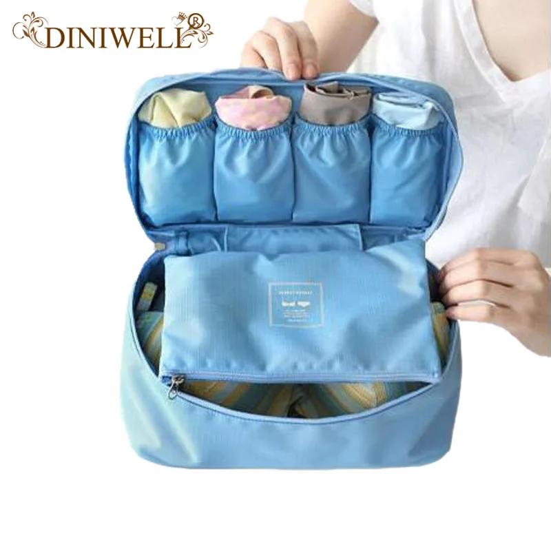 DINIWELL Travel Organizer Cosmetic Bag Portable Luggage Storage Case Bra Underwear Pouch Drawer Dividers Container
DINIWELL Travel Organizer Cosmetic Bag Portable Luggage Storage Case Bra Underwear Pouch Drawer Dividers Container
