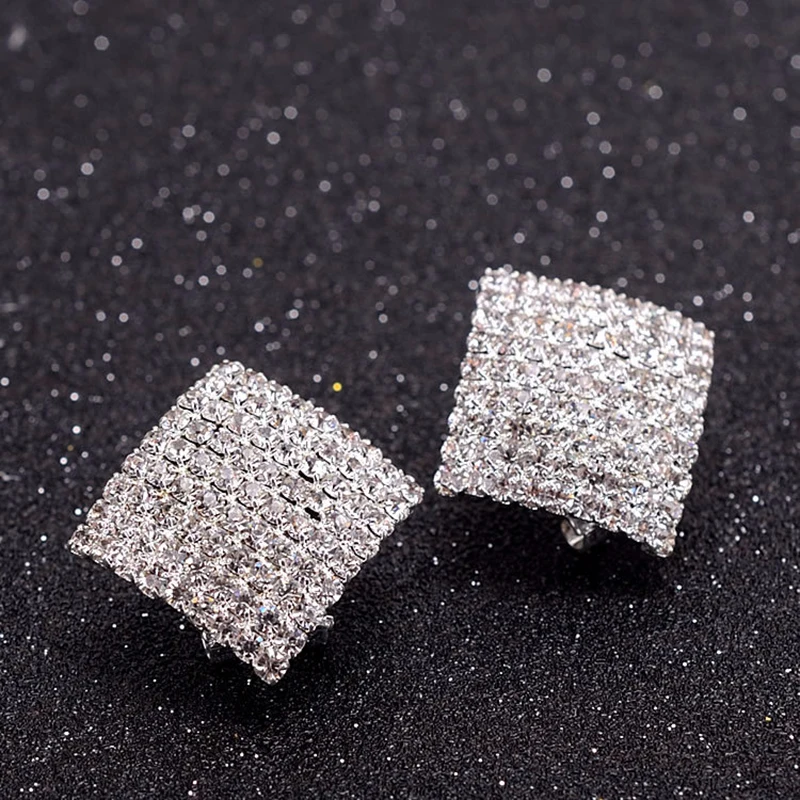 Fashion Wedding Banquet Holiday Decorations Stud Earrings Ear Button Rhine Earrings Earrings Accessories Jewelry 180519-3
Fashion Wedding Banquet Holiday Decorations Stud Earrings Ear Button Rhine Earrings Earrings Accessories Jewelry 180519-3