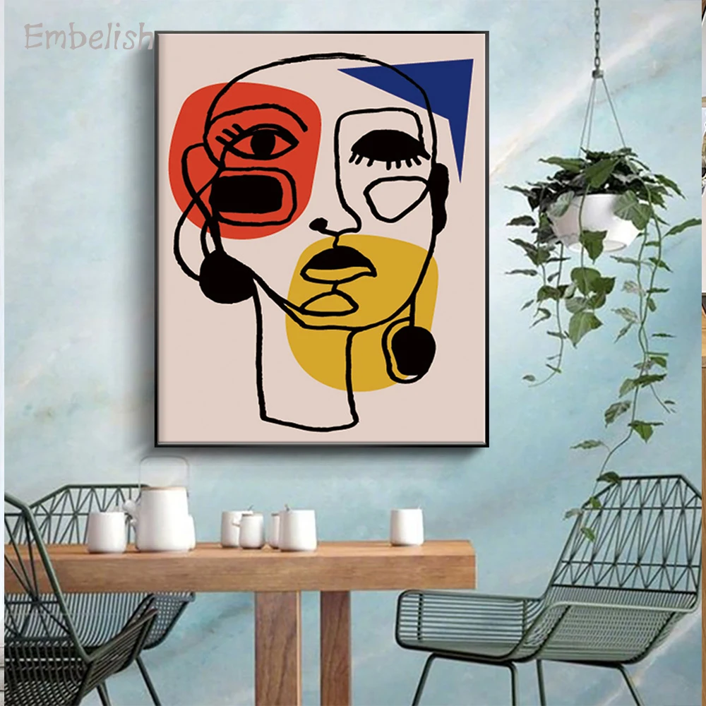 Embelish 1 Pieces Abstract Woman With Earring Wall Pictures For Living Room Modern Home Decor HD Print On Canvas Painting Poster
Embelish 1 Pieces Abstract Woman With Earring Wall Pictures For Living Room Modern Home Decor HD Print On Canvas Painting Poster