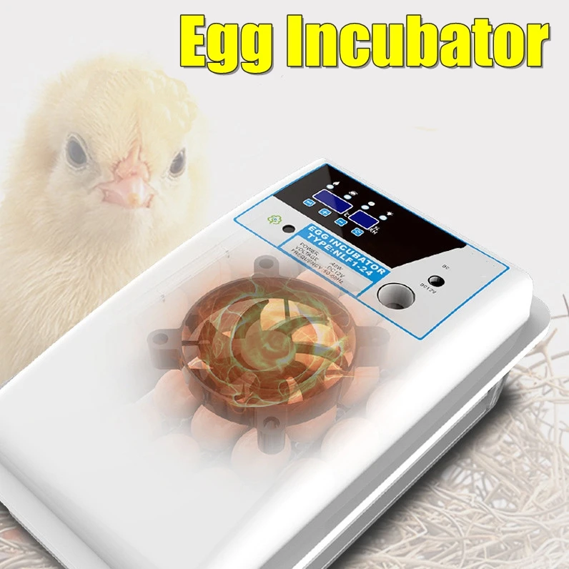 Digital Egg Incubator Automatic Egg Hatcher Automatic Turning Eggs Chicken Birds Quail Brooder Egg Incubator
Digital Egg Incubator Automatic Egg Hatcher Automatic Turning Eggs Chicken Birds Quail Brooder Egg Incubator