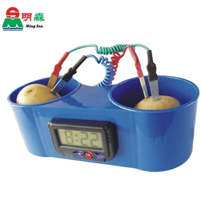 Electronic clock for potato and fruit Power generation experiment transformation of energy Scientific inquiry teaching apparatus
Electronic clock for potato and fruit Power generation experiment transformation of energy Scientific inquiry teaching apparatus