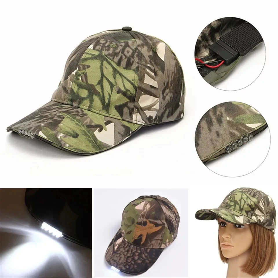 LED Lamp Cap Night Fishing Baseball Cap Camouflage Outdoor Lighting Alpine Hat Duck Tongue Mountain Climbing Hip-Hop Snapback
LED Lamp Cap Night Fishing Baseball Cap Camouflage Outdoor Lighting Alpine Hat Duck Tongue Mountain Climbing Hip-Hop Snapback