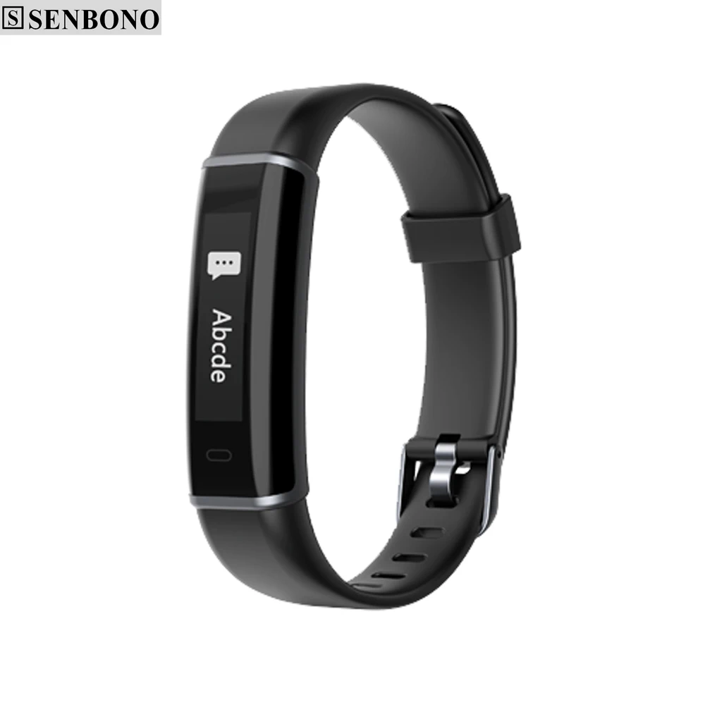 SENBONO IP67 Waterproof ID130HR Smart Band Heart Rate Monitor Fitness Tracker Activity Tracker Smart Bracelet for Android IOS
SENBONO IP67 Waterproof ID130HR Smart Band Heart Rate Monitor Fitness Tracker Activity Tracker Smart Bracelet for Android IOS