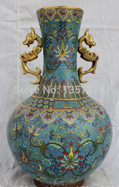 shitou 001031 16" Chinese Cloisonne Bronze Gilt Palace Dragon Beast Statue Jar Bottle Vase Pot discount 30% (C0324)
shitou 001031 16" Chinese Cloisonne Bronze Gilt Palace Dragon Beast Statue Jar Bottle Vase Pot discount 30% (C0324)