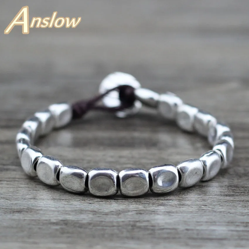 Anslow Hot Vintage Classic Fashion Jewelry Friend Couple Women Charm Rope Antique Silver-plated Beads Bracelet Gift LOW0710LB
Anslow Hot Vintage Classic Fashion Jewelry Friend Couple Women Charm Rope Antique Silver-plated Beads Bracelet Gift LOW0710LB
