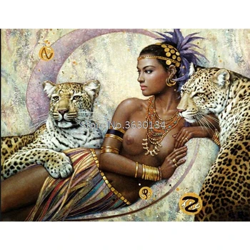 diamond art African woman Leopard Diamond Mosaic Full Diamond Embroidery Crafts Diamond Painting Cross Stitch Needlework
diamond art African woman Leopard Diamond Mosaic Full Diamond Embroidery Crafts Diamond Painting Cross Stitch Needlework