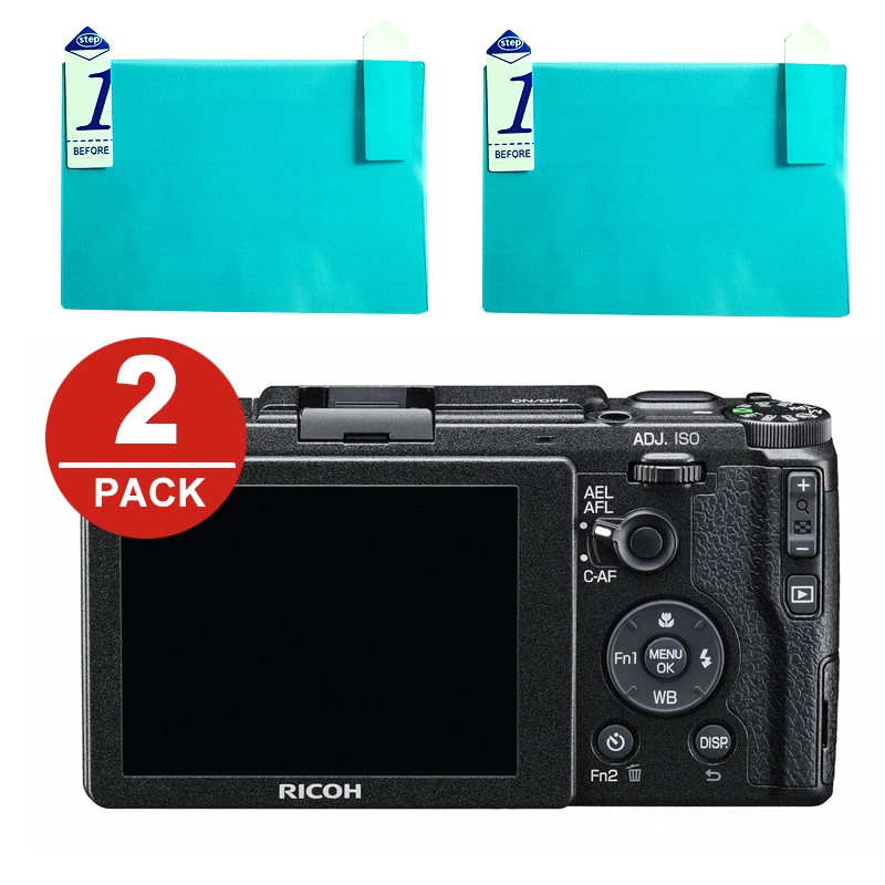 2x LCD Screen Protector Protection Film for Ricoh GR GRII GRIII GR2 GR III II CX6 CX5 CX4 CX3 CX2 CX1 GR Digital IV III WG-6 G90
2x LCD Screen Protector Protection Film for Ricoh GR GRII GRIII GR2 GR III II CX6 CX5 CX4 CX3 CX2 CX1 GR Digital IV III WG-6 G90