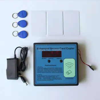 125-135khz Enhanced Sensor Card Copier RFID ID EM Card Reader with 3pcs Key Tags and 3pcs Cards for Access Control
125-135khz Enhanced Sensor Card Copier RFID ID EM Card Reader with 3pcs Key Tags and 3pcs Cards for Access Control