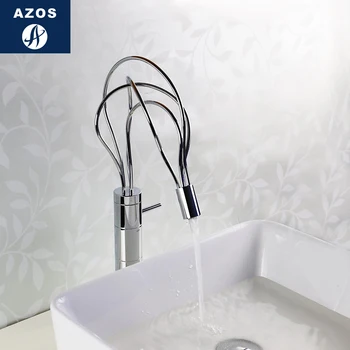 AZOS Bathroom Sink Faucet Brass LED Brass Single Hole Bathroom Accessories Hot Cold Mixer Toilet Basin Tap MPDKZ008B
AZOS Bathroom Sink Faucet Brass LED Brass Single Hole Bathroom Accessories Hot Cold Mixer Toilet Basin Tap MPDKZ008B