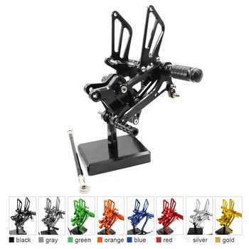 Aluminum Motorcycle Rearset Foot Rests Peg Pedal Foot pegs Footrest Rear Sets For Honda CBR600 F4I F2 F3 F4 2001-2004 2002 2003
Aluminum Motorcycle Rearset Foot Rests Peg Pedal Foot pegs Footrest Rear Sets For Honda CBR600 F4I F2 F3 F4 2001-2004 2002 2003