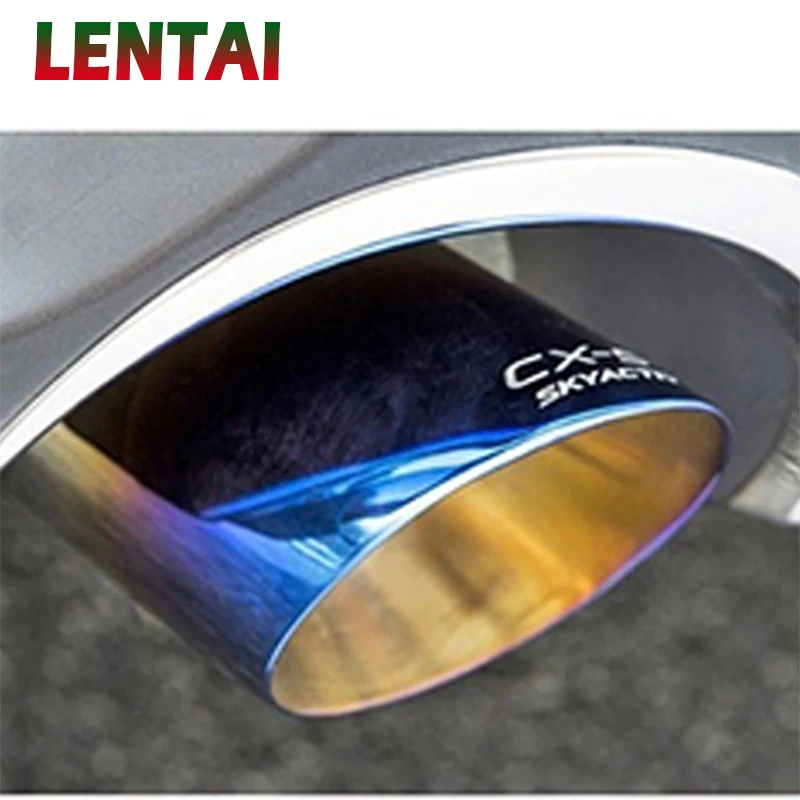 LENTAI High Quality Stainless Steel Car Automobile Exhaust Tip Tail Pipe Muffler For MAZDA CX-5 CX5 2012-2015 Cool Car Styling
LENTAI High Quality Stainless Steel Car Automobile Exhaust Tip Tail Pipe Muffler For MAZDA CX-5 CX5 2012-2015 Cool Car Styling