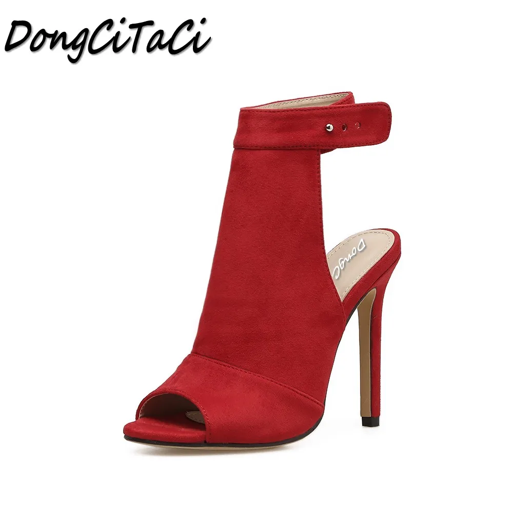 DongCiTaCi Summer Women Open toe High heels Sandals Shoes Woman Pumps Ladies Party Wedding Hollow out Slingback Sexy Stillettos
DongCiTaCi Summer Women Open toe High heels Sandals Shoes Woman Pumps Ladies Party Wedding Hollow out Slingback Sexy Stillettos