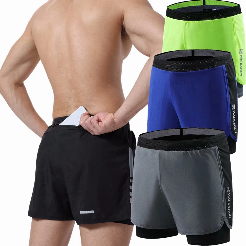 New Men's 2 in 1 Running Shorts Mens Sports Shorts Quick Drying Training Exercise Jogging Cycling Shorts with Longer Liner
New Men's 2 in 1 Running Shorts Mens Sports Shorts Quick Drying Training Exercise Jogging Cycling Shorts with Longer Liner